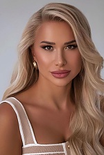 Ukrainian mail order bride Oksana from New York with blonde hair and green eye color - image 3