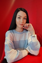 Ukrainian mail order bride Mariia from Cherkasy with black hair and grey eye color - image 8