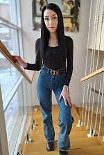 Ukrainian mail order bride Mariia from Cherkasy with black hair and grey eye color - image 2