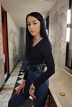 Ukrainian mail order bride Mariia from Cherkasy with black hair and grey eye color - image 3