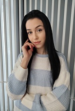 Ukrainian mail order bride Mariia from Cherkasy with black hair and grey eye color - image 7