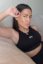 Ukrainian mail order bride Khrystyna from Zaporizhzhia with brunette hair and green eye color - image 3