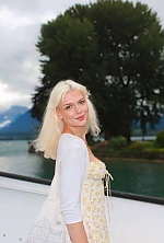 Ukrainian mail order bride Maria from London with blonde hair and blue eye color - image 4