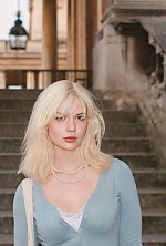 Ukrainian mail order bride Maria from London with blonde hair and blue eye color - image 3