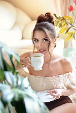 Ukrainian mail order bride Marina from Lviv with light brown hair and hazel eye color - image 14