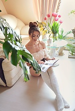 Ukrainian mail order bride Marina from Lviv with light brown hair and hazel eye color - image 12