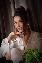 Ukrainian mail order bride Marina from Lviv with light brown hair and hazel eye color - image 2