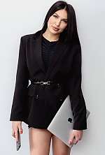 Ukrainian mail order bride Angelina from Istanbul with brunette hair and green eye color - image 12