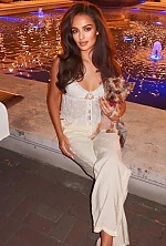 Ukrainian mail order bride Yevhenia from Nuremberg with brunette hair and green eye color - image 5