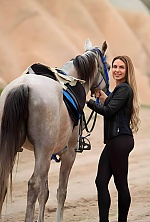 Ukrainian mail order bride Olha from Cagnes-sur-Mer with blonde hair and blue eye color - image 2