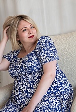 Ukrainian mail order bride Alina from Odesa with blonde hair and blue eye color - image 9