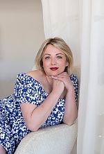 Ukrainian mail order bride Alina from Odesa with blonde hair and blue eye color - image 5