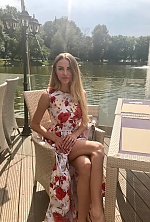 Ukrainian mail order bride Lyudmila from Zviahel with blonde hair and blue eye color - image 19