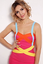 Ukrainian mail order bride Lesia from Dnipro with light brown hair and green eye color - image 4