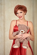 Ukrainian mail order bride Irina from Rivne with auburn hair and hazel eye color - image 3