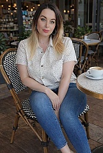 Ukrainian mail order bride Alisa from Kyiv with blonde hair and grey eye color - image 7