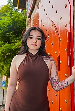 Ukrainian mail order bride Veronika from Cherkasy with black hair and brown eye color - image 9