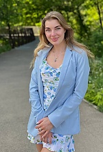 Ukrainian mail order bride Oksana from Kharkiv with blonde hair and blue eye color - image 13