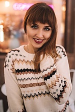 Ukrainian mail order bride Viktoriia from Dnipro with brunette hair and green eye color - image 8