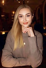 Ukrainian mail order bride Kira from Reykjavik with blonde hair and blue eye color - image 4