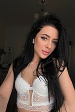 Ukrainian mail order bride Yulia from Zaporizhzhya with black hair and blue eye color - image 3