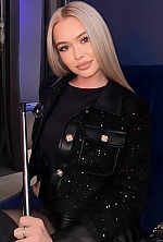 Ukrainian mail order bride Oleksandra from Kyiv with blonde hair and blue eye color - image 3