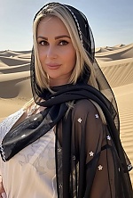 Ukrainian mail order bride Aleona from Amsterdam with blonde hair and green eye color - image 3