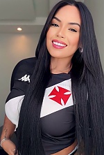 Ukrainian mail order bride Larissa from Manaus with black hair and black eye color - image 5