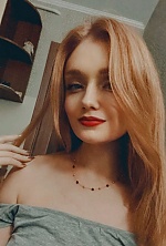 Ukrainian mail order bride Angelina from Dnipro with red hair and blue eye color - image 4