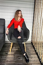 Ukrainian mail order bride Angelina from Dnipro with red hair and blue eye color - image 2