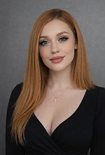 Ukrainian mail order bride Angelina from Dnipro with red hair and blue eye color - image 11