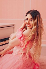 Ukrainian mail order bride Valeriia from Kyiv with blonde hair and blue eye color - image 9