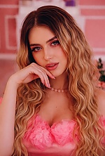 Ukrainian mail order bride Valeriia from Kyiv with blonde hair and blue eye color - image 2