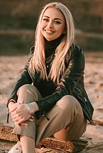 Ukrainian mail order bride Liudmila from Chisinau with blonde hair and blue eye color - image 5