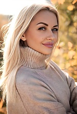 Ukrainian mail order bride Liudmila from Chisinau with blonde hair and blue eye color - image 6