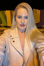 Ukrainian mail order bride Victoria from Kyiv with blonde hair and blue eye color - image 8