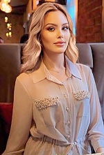 Ukrainian mail order bride Victoria from Kyiv with blonde hair and blue eye color - image 5