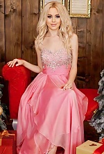 Ukrainian mail order bride Victoria from Kyiv with blonde hair and blue eye color - image 2