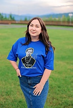 Ukrainian mail order bride Vira from Mykolaiv with light brown hair and grey eye color - image 9