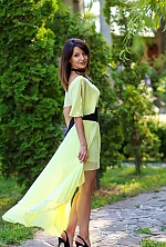 Ukrainian mail order bride Alina from Odesa with black hair and green eye color - image 3