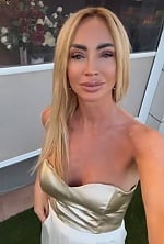 Ukrainian mail order bride Oksana from Los Angeles with blonde hair and blue eye color - image 13