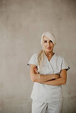 Ukrainian mail order bride Vladlena from Los Angeles with blonde hair and grey eye color - image 7