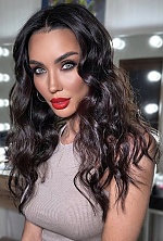 Ukrainian mail order bride Zhanna from Dnipro with brunette hair and green eye color - image 4