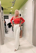 Ukrainian mail order bride Svitlana from Alicante with blonde hair and brown eye color - image 3