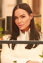 Ukrainian mail order bride Alla from Wroclaw with brunette hair and hazel eye color - image 4