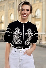 Ukrainian mail order bride Anastasia from Kyiv with blonde hair and blue eye color - image 4