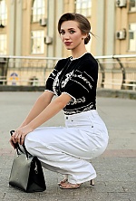 Ukrainian mail order bride Anastasia from Kyiv with blonde hair and blue eye color - image 2