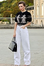 Ukrainian mail order bride Anastasia from Kyiv with blonde hair and blue eye color - image 7