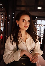 Ukrainian mail order bride Kristina from Odesa with brunette hair and green eye color - image 3