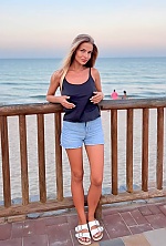 Ukrainian mail order bride Olena from Madrid with blonde hair and green eye color - image 8